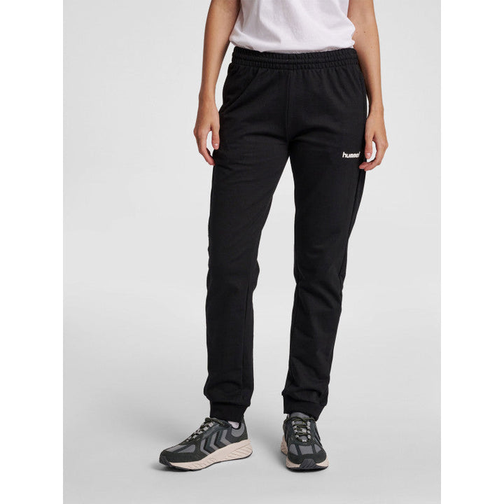 hummel pantalon jogging hmlgo coton femme