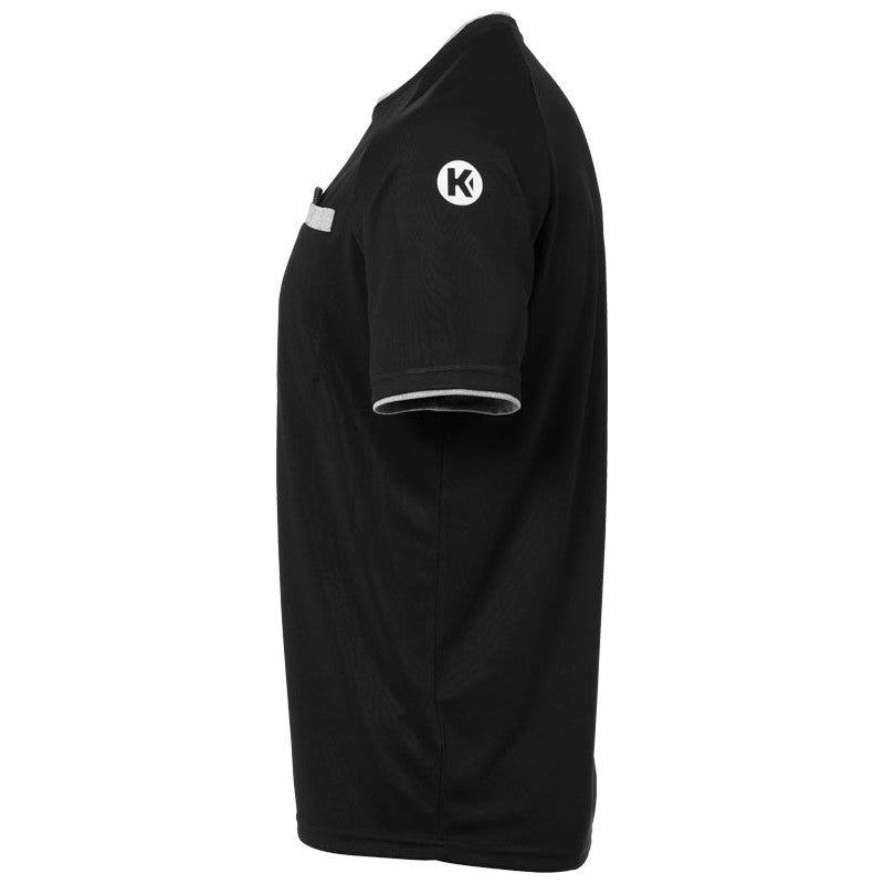 maillot arbitre noir kempa
