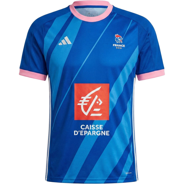 maillot ffhb equipe de france 2026 bleu femme