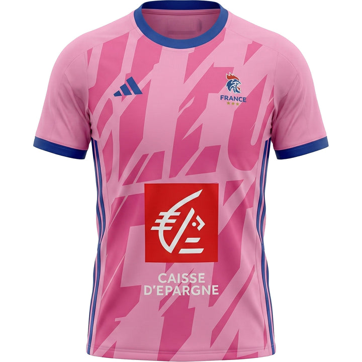 maillot ffhb equipe france handball femme rose 2026
