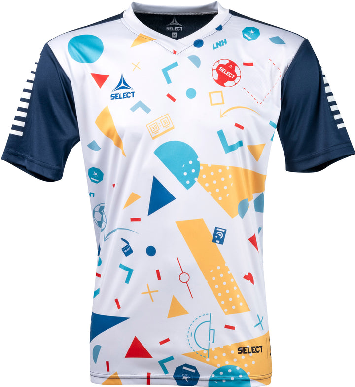 maillot championnat 2025 2026 blanc select
