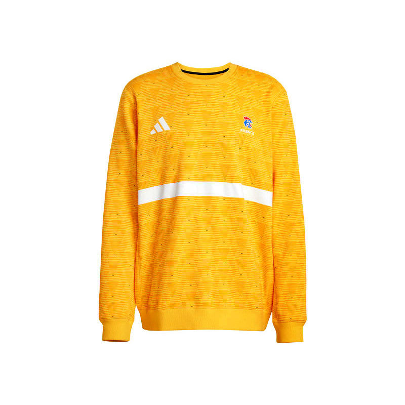 maillot sweat gardien equipe france jaune
