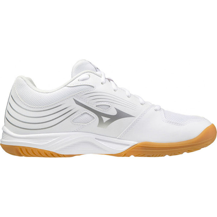 mizuno cyclone speed 3 blanc gris femme