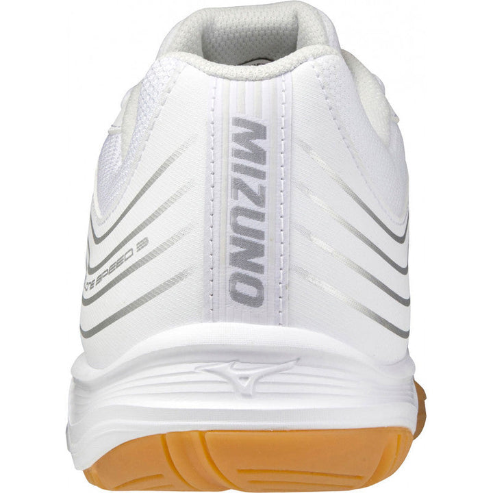 mizuno cyclone speed 3 blanc gris femme