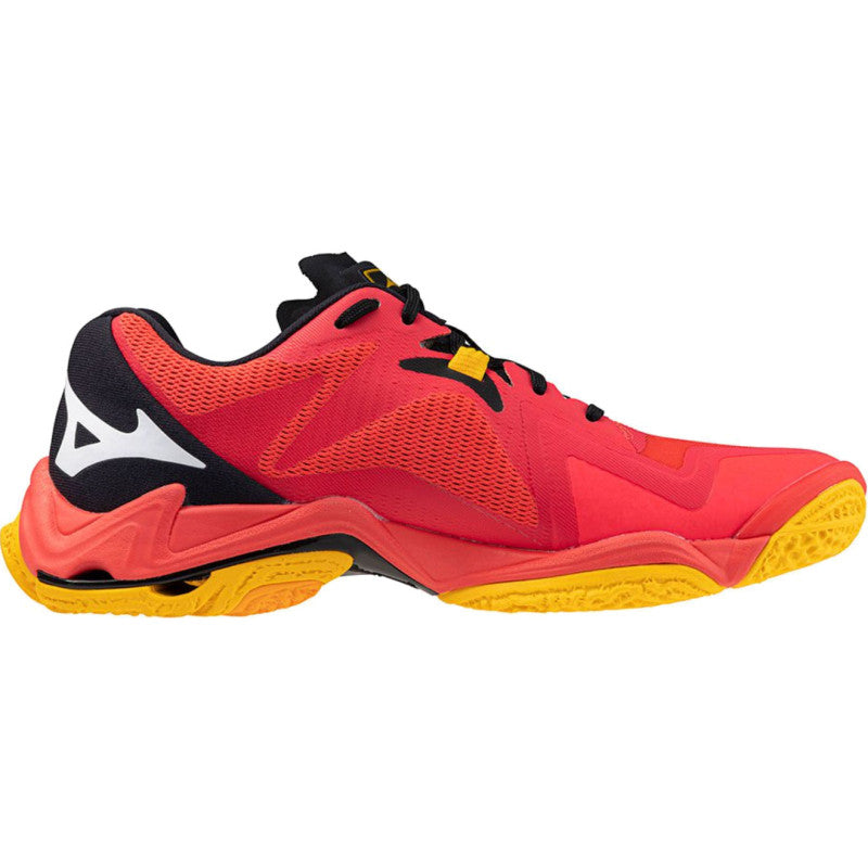 mizuno wave lightning Z8 rouge orange jaune noir blanc