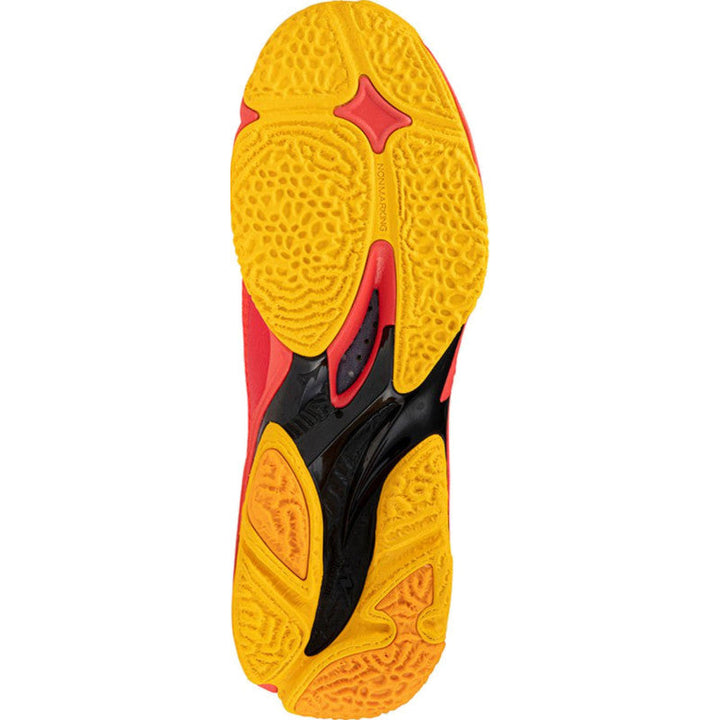 mizuno wave lightning Z8 rouge orange jaune noir blanc