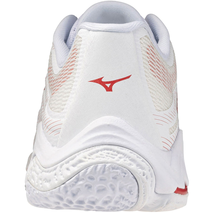 mizuno wave lightning elite blanc rouge bordeaux