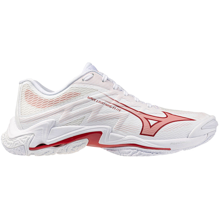 mizuno wave lightning elite blanc rouge bordeaux