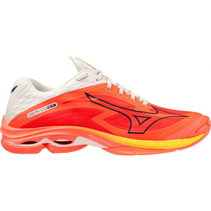 mizuno wave lightning z7 corail blanc jaune