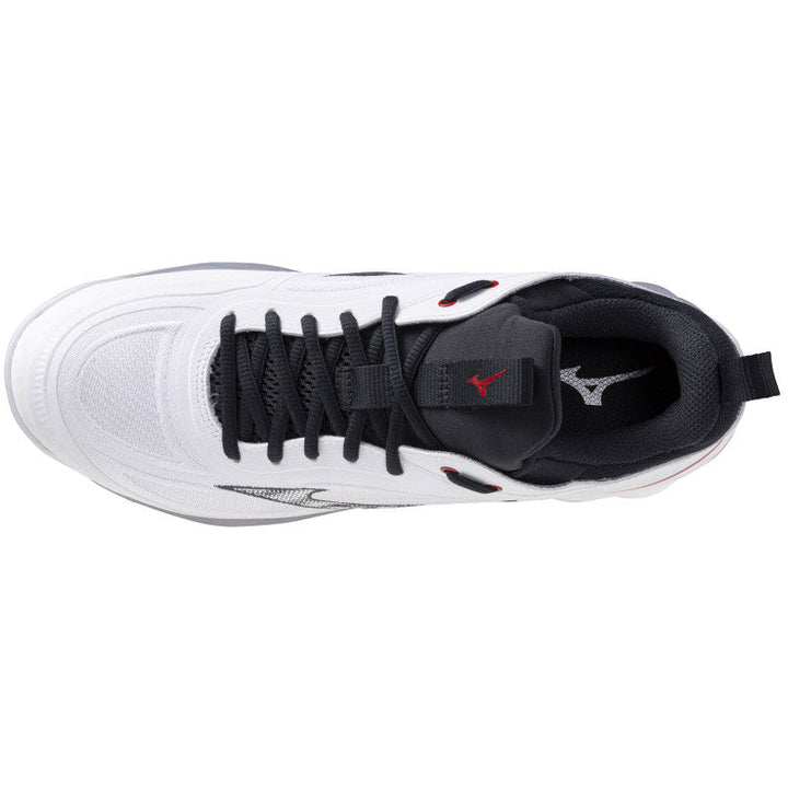 mizuno wave luminous 3 blanc gris noir rouge