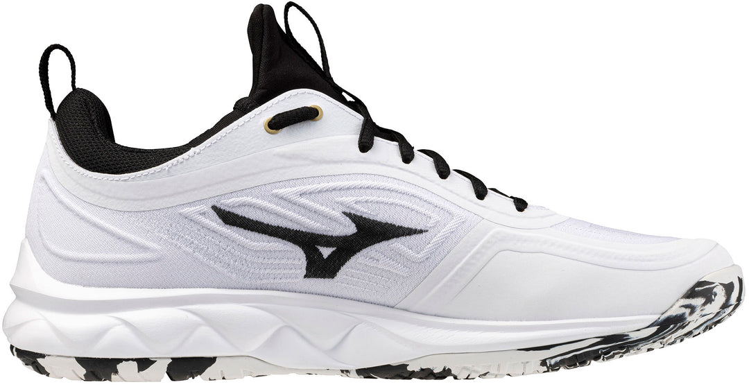 mizuno wave luminous 3 kakizome blanc noir or