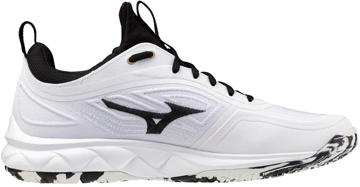 mizuno wave luminous 3 kakizome blanc noir or