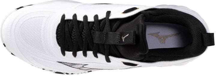 mizuno wave luminous 3 kakizome blanc noir or