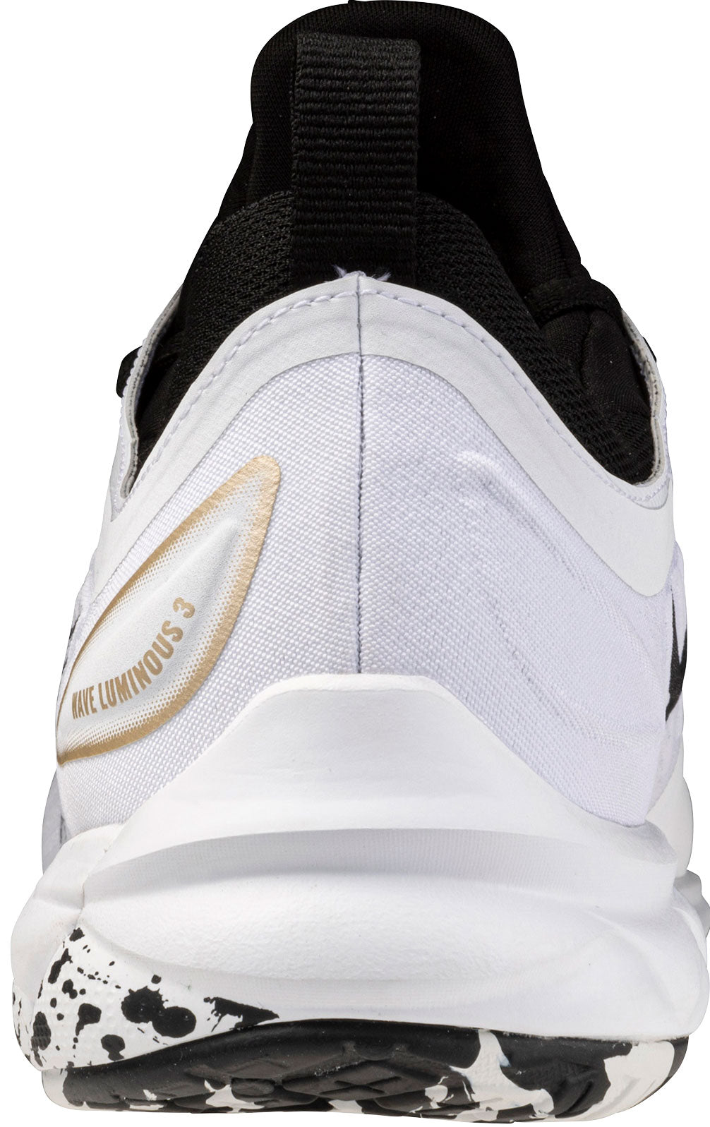 mizuno wave luminous 3 kakizome blanc noir or