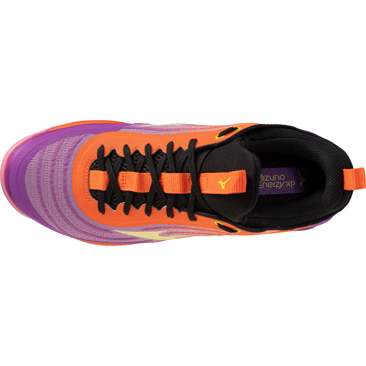 Chaussures de handball Mizuno Wave Luminous Elite Orange Violet