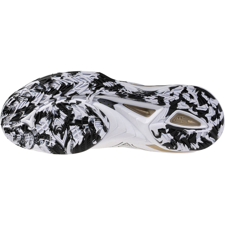 mizuno wave mirage 5 kakizome blanc noir or