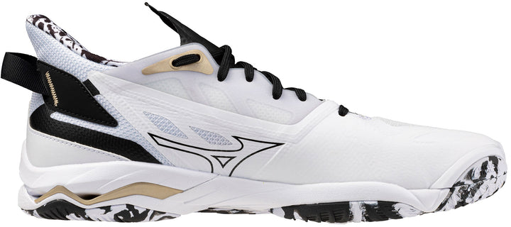 mizuno wave mirage 5 kakizome blanc noir or
