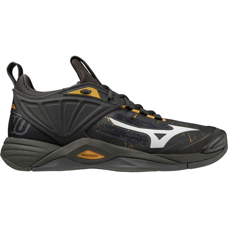mizuno wave momentum 2 kintsugi noir or blanc