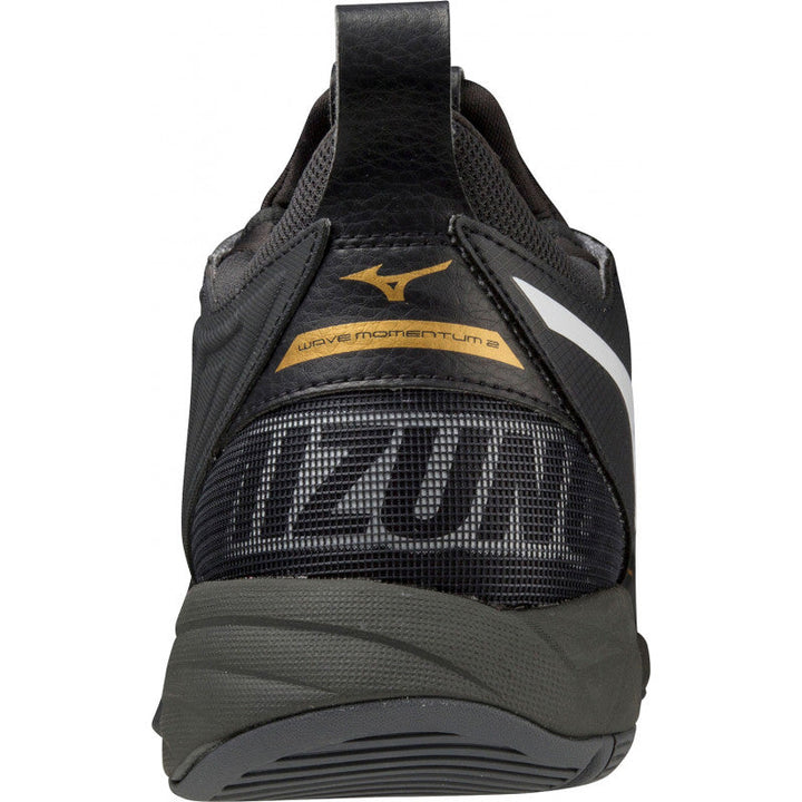 mizuno wave momentum 2 kintsugi noir or blanc