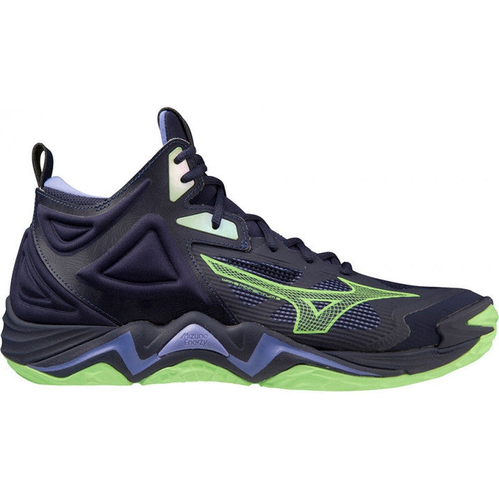 mizuno wave momentum 3 mid marine vert