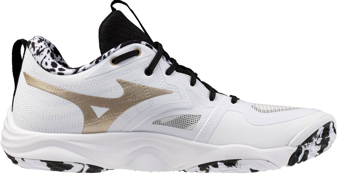 mizuno wave momentum elite kakizome blanc noir or