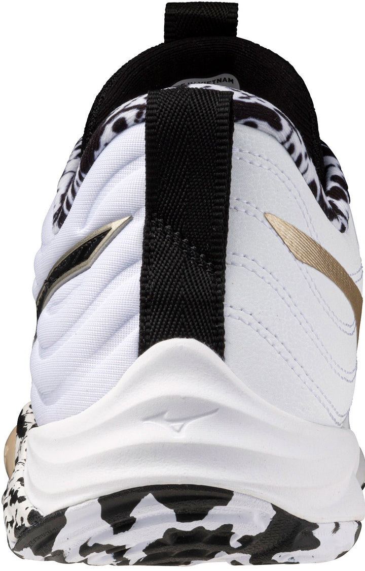 mizuno wave momentum elite kakizome blanc noir or