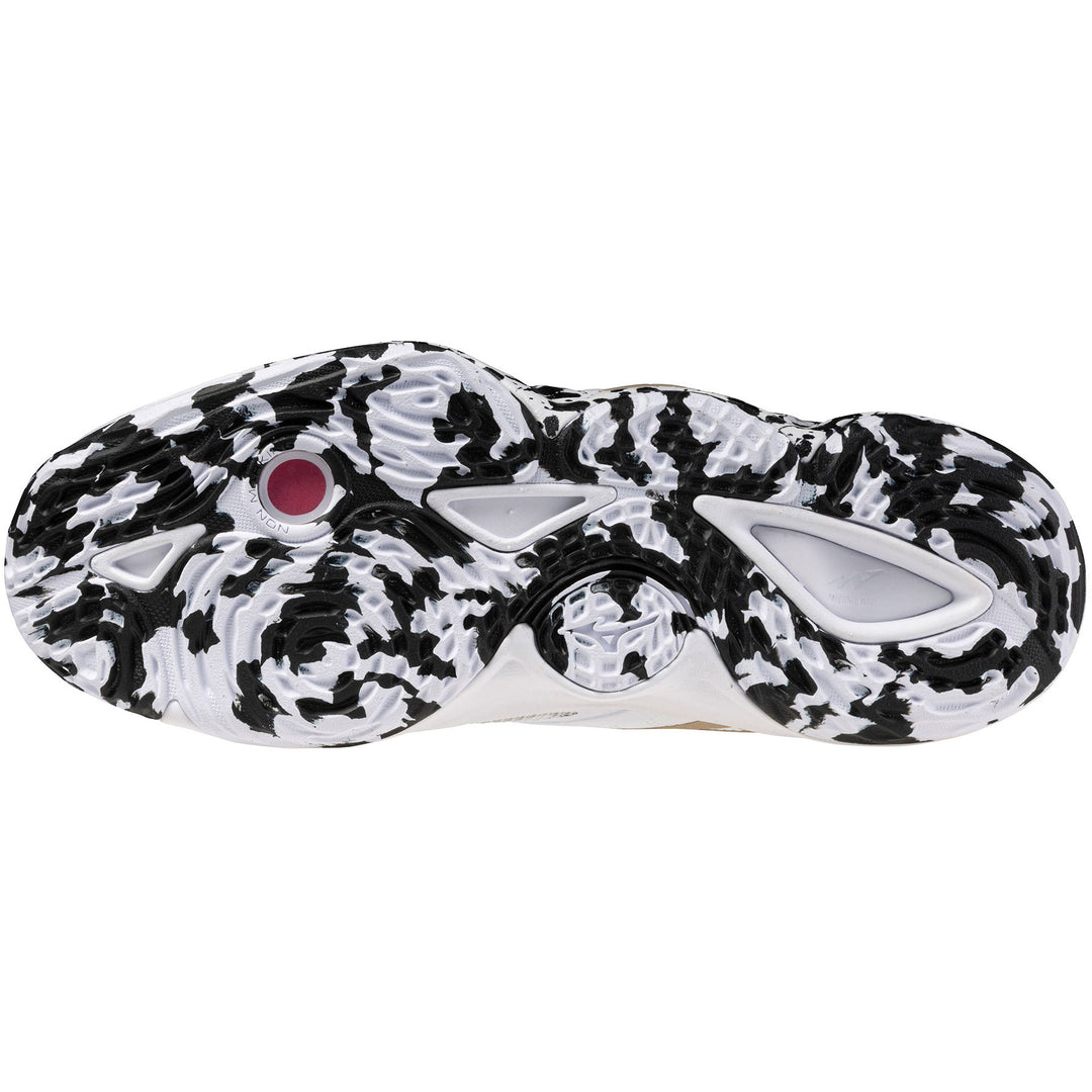 mizuno wave momentum elite kakizome blanc noir or