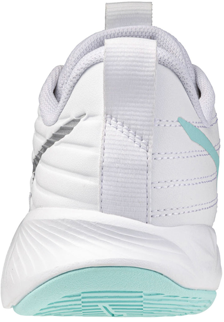 Mizuno Wave Momentum Pro blanc gris vert