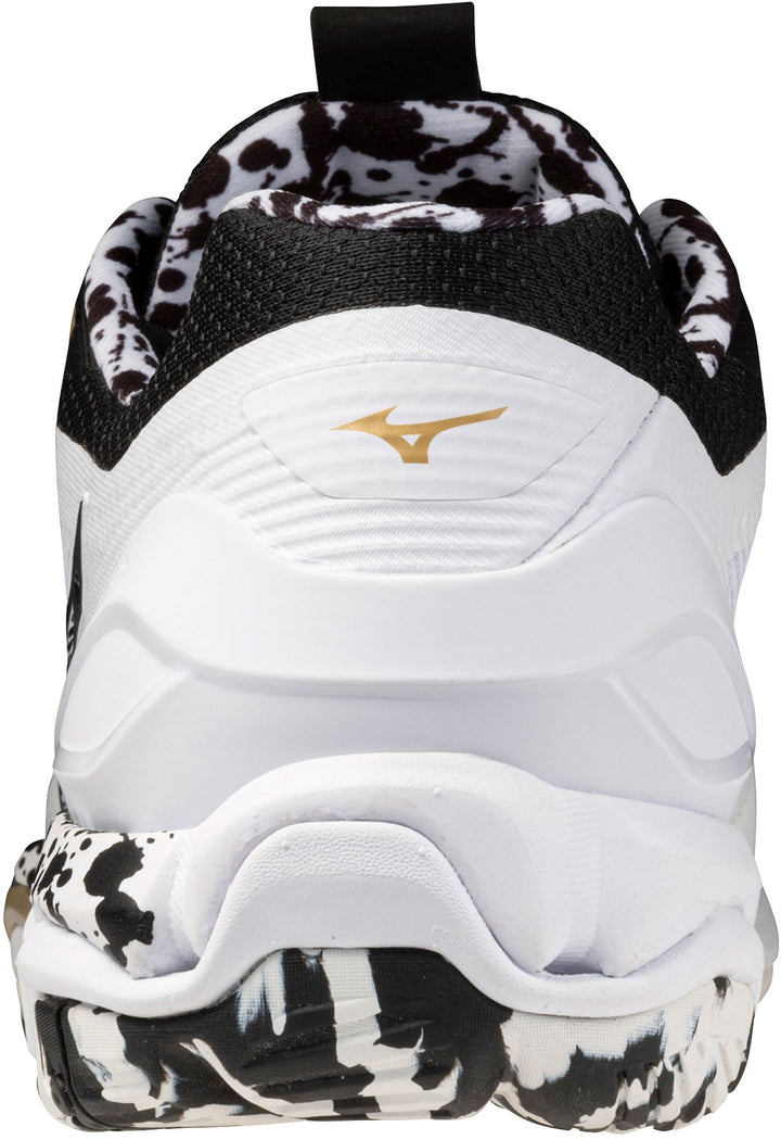 mizuno wave stealth 6 kakizome blanc noir or