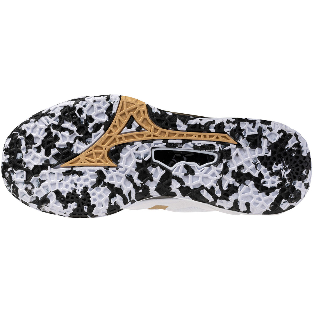 mizuno wave stealth neo 2 kakizome blanc noir or