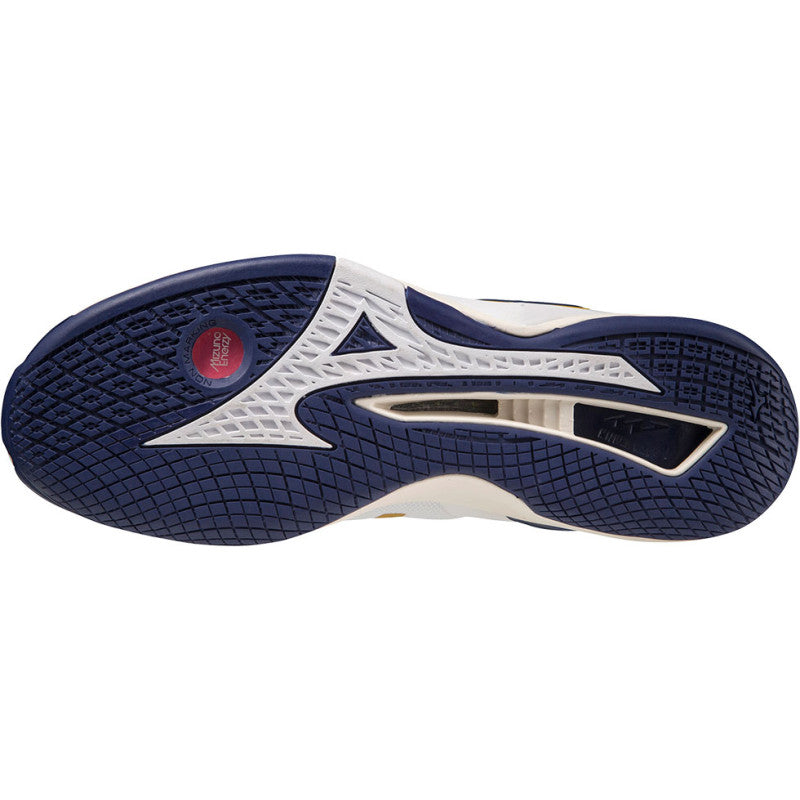mizuno wave stealth neo blanc bleu or