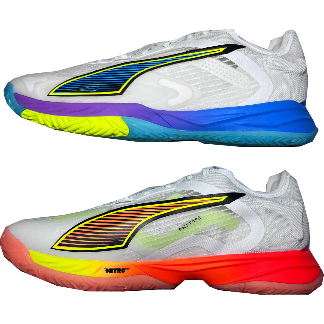 puma accelerate nitro sqd 4 game on multicolore asymetrique