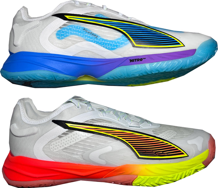 puma accelerate nitro sqd 4 game on multicolore asymetrique