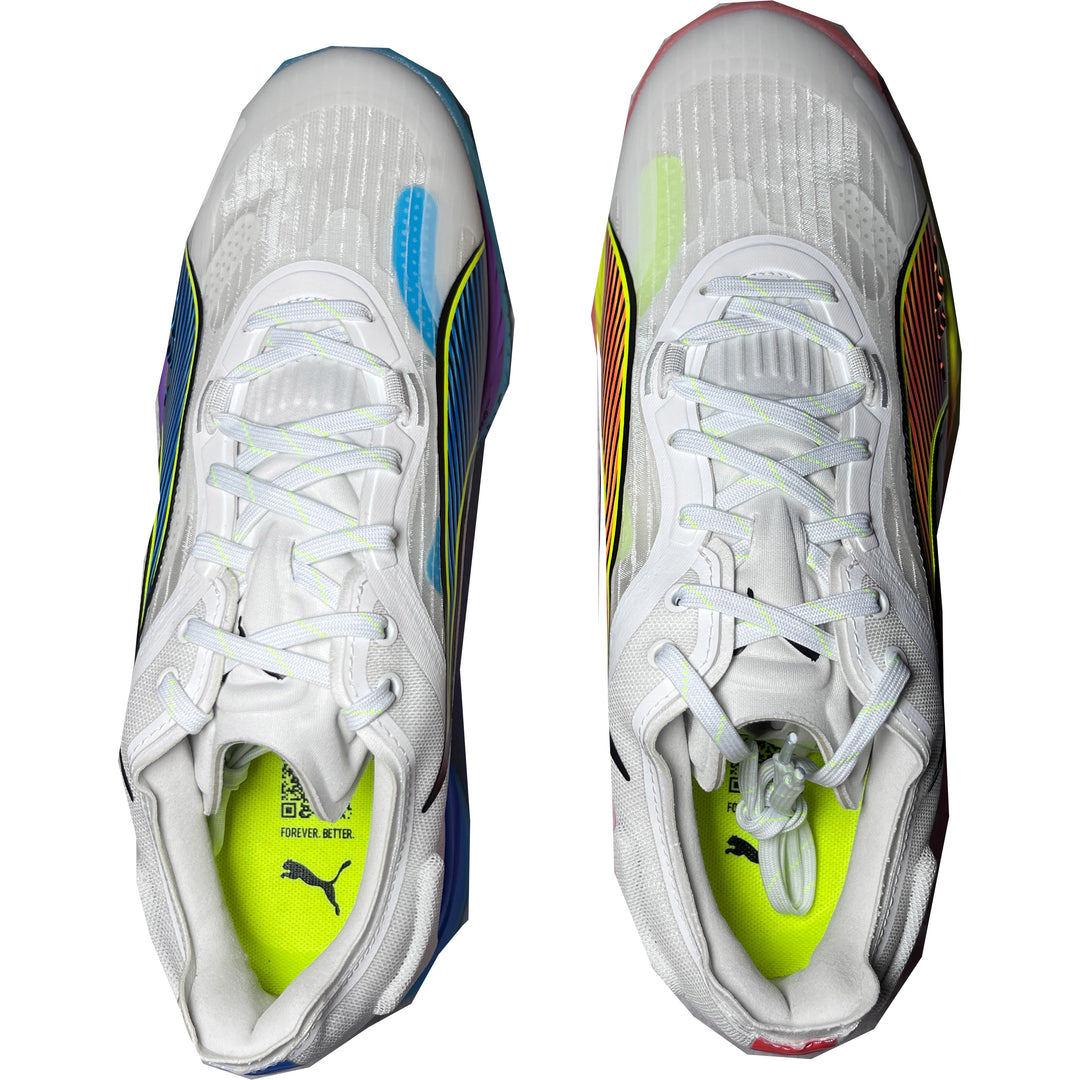 puma accelerate nitro sqd 4 game on multicolore asymetrique