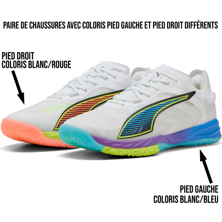 puma accelerate nitro sqd 4 game on multicolore asymetrique