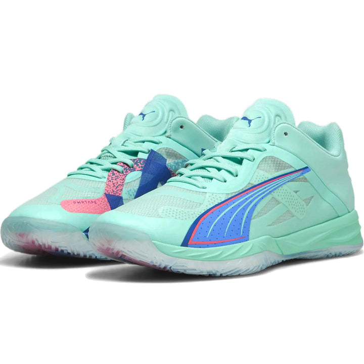 puma accelerate nitro sqd vert violet rose