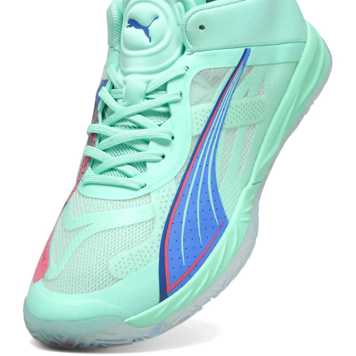 puma accelerate nitro sqd vert violet rose