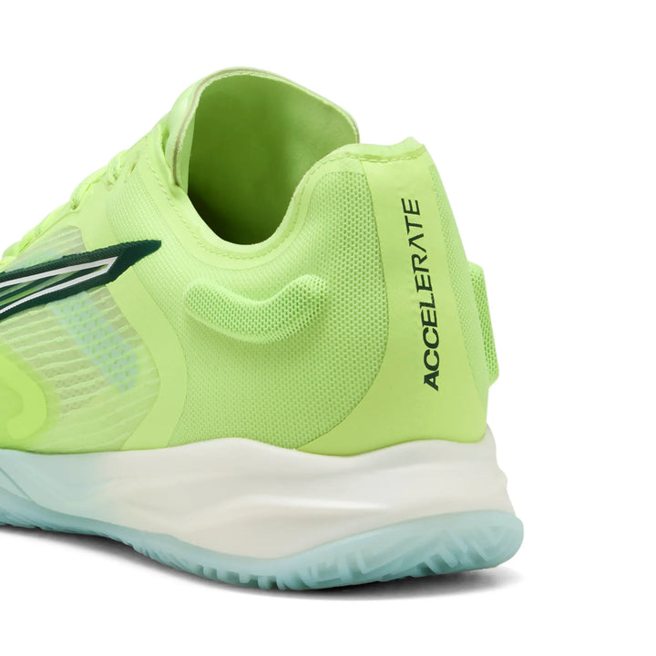 puma accelerate nitro sqd 4 jaune fluo vert