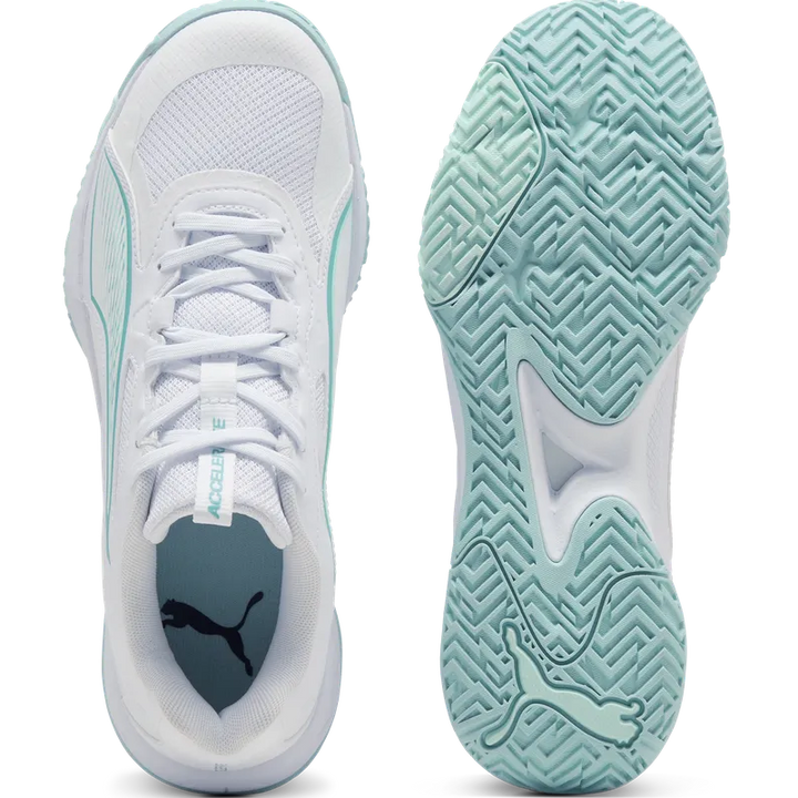 puma accelerate pro 4 blanc vert