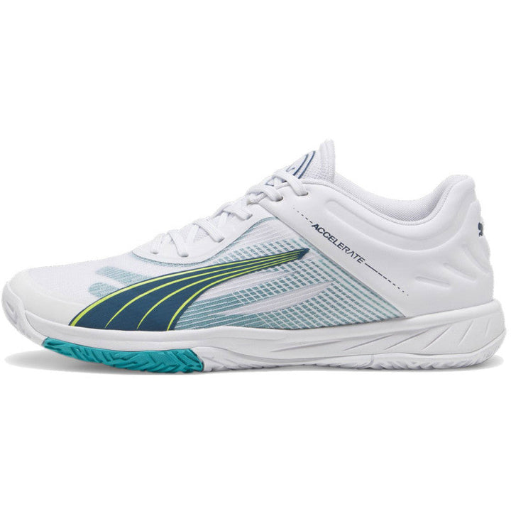 puma accelerate turbo blanc vert