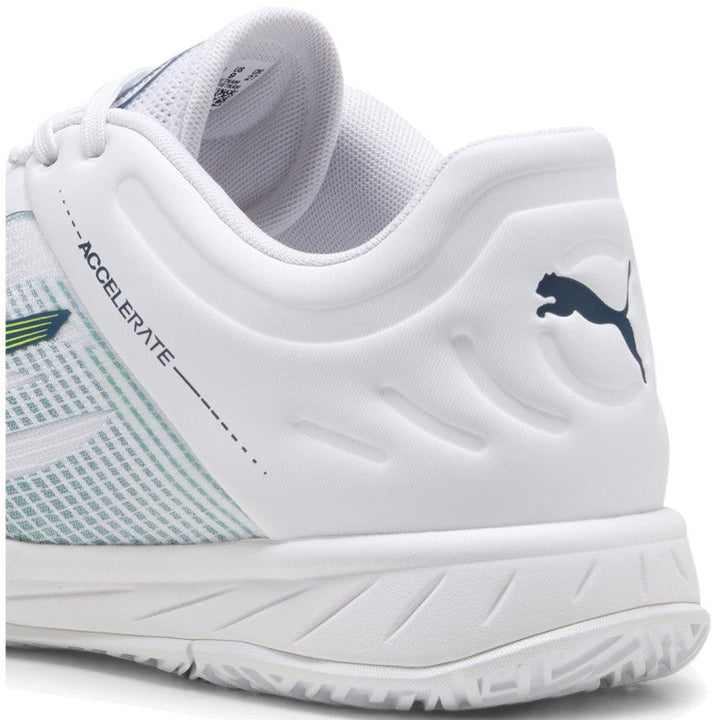 puma accelerate turbo blanc vert