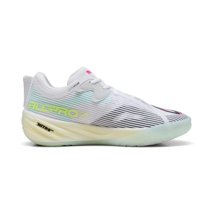 Puma all pro nitro 2 blanc vert noir rose