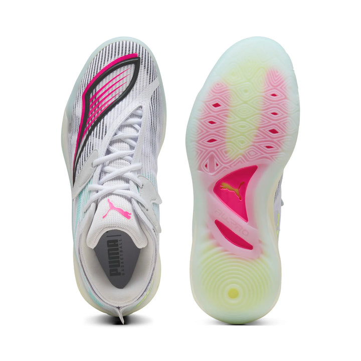 Puma all pro nitro 2 blanc vert noir rose