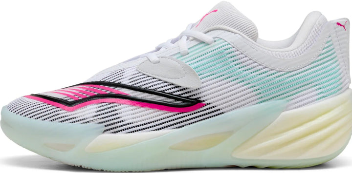 Puma all pro nitro 2 blanc vert noir rose