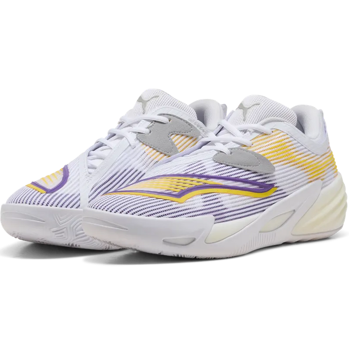 Puma All Pro Nitro 2 Blanc Violet Jaune Los Angeles