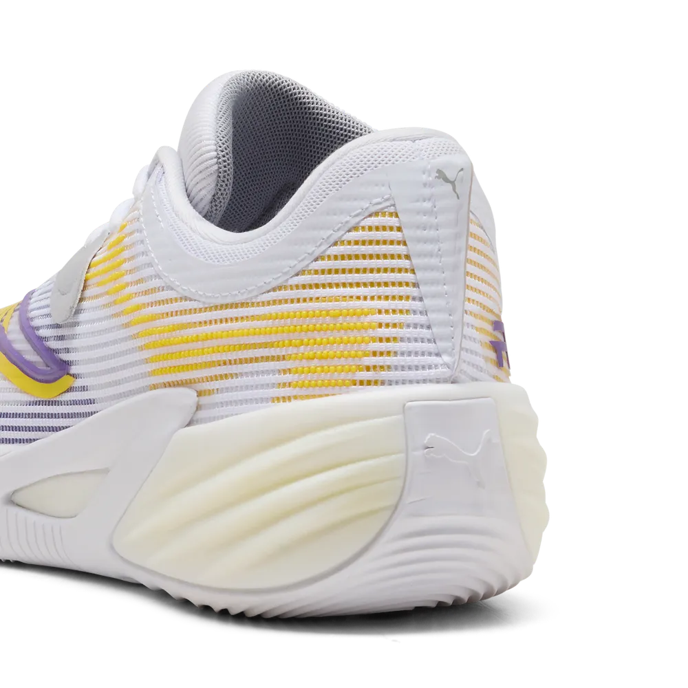Puma All Pro Nitro 2 Blanc Violet Jaune Los Angeles