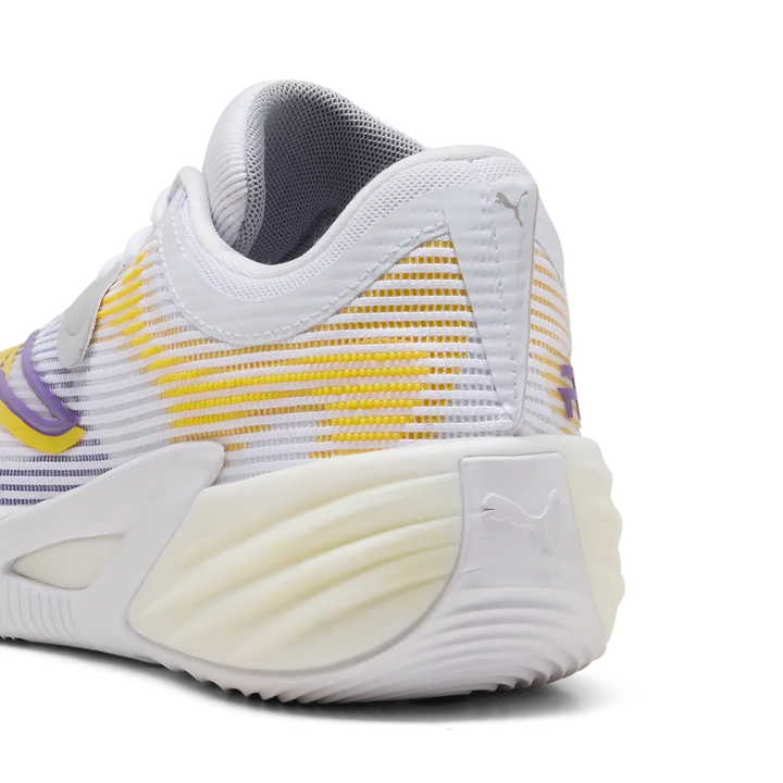 Puma All Pro Nitro 2 Blanc Violet Jaune Los Angeles