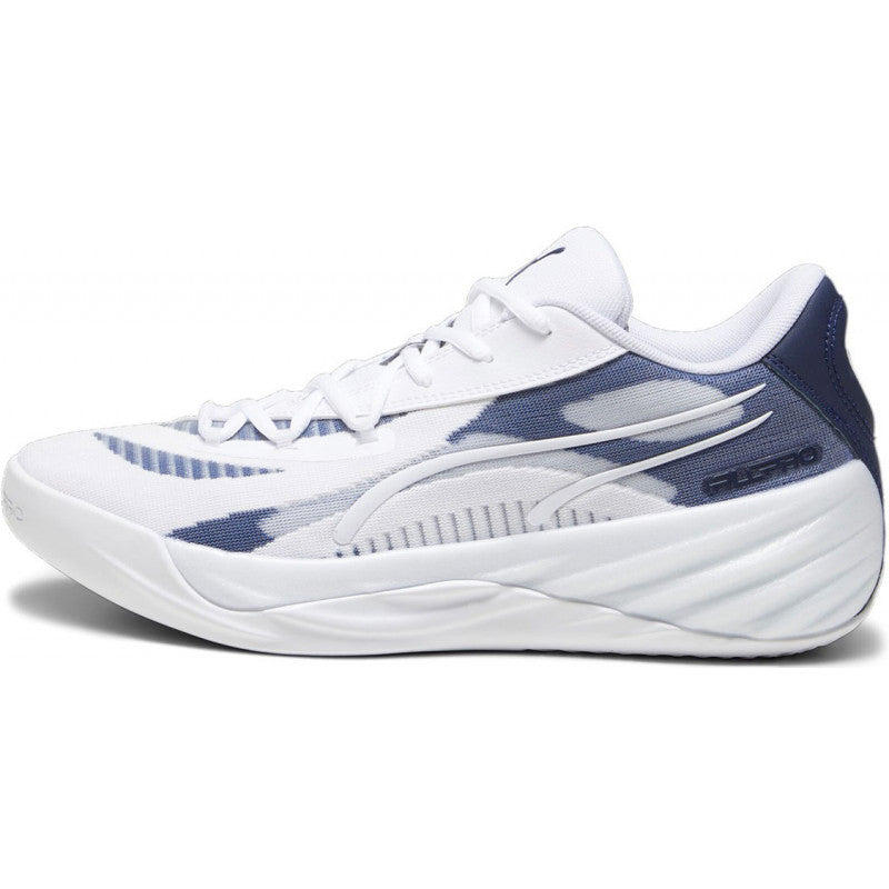 puma all pro nitro team bleu blanc