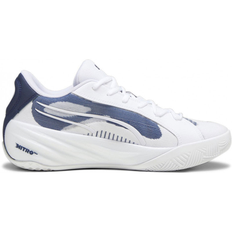 puma all pro nitro team bleu blanc
