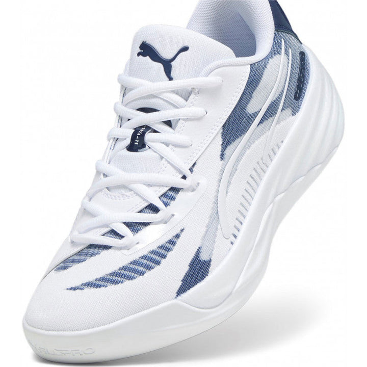 puma all pro nitro team bleu blanc